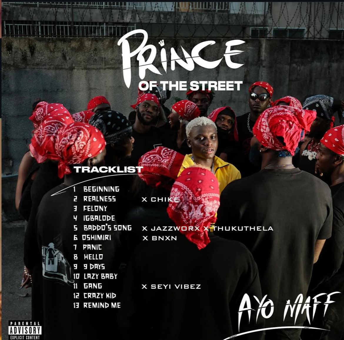 Ayo Maff - Prince of The Street (Album) Ayo Maff - Prince of The Street (Album)